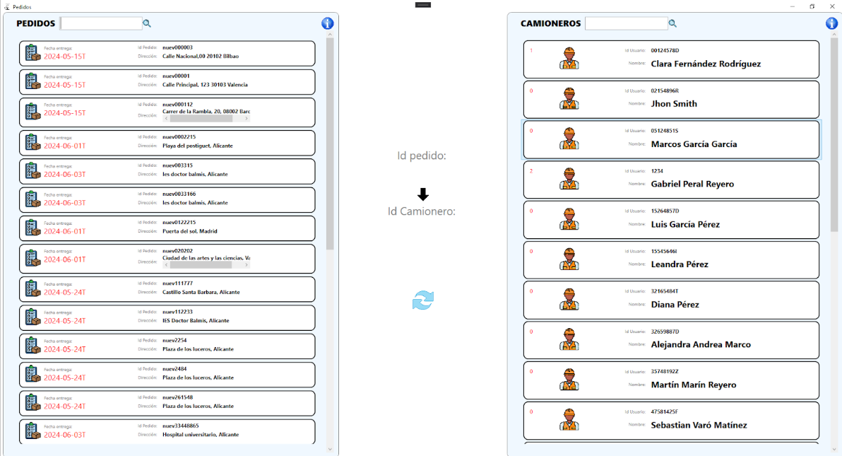 Preview de TSM (Transport Management System)